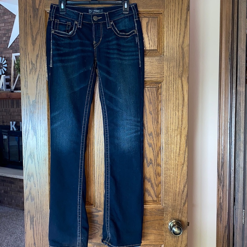 Silver Aiko Bootcut Jeans